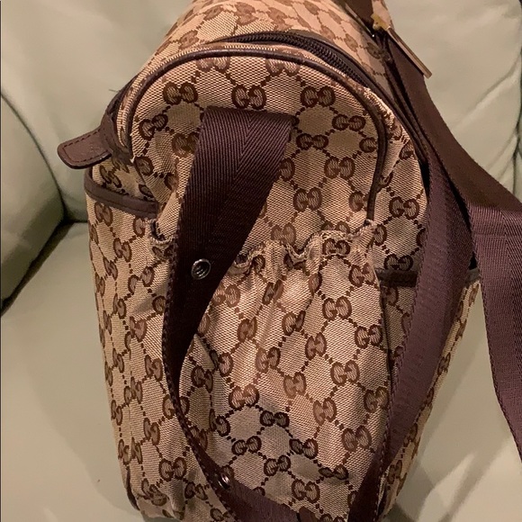 Gucci diaper bag
